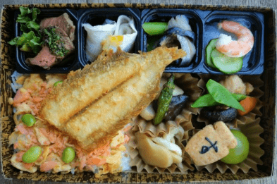 若狹町家便當配甜點套餐　3,900日圓
