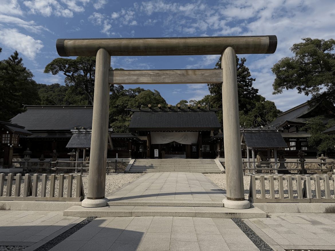元伊勢籠神社的本殿